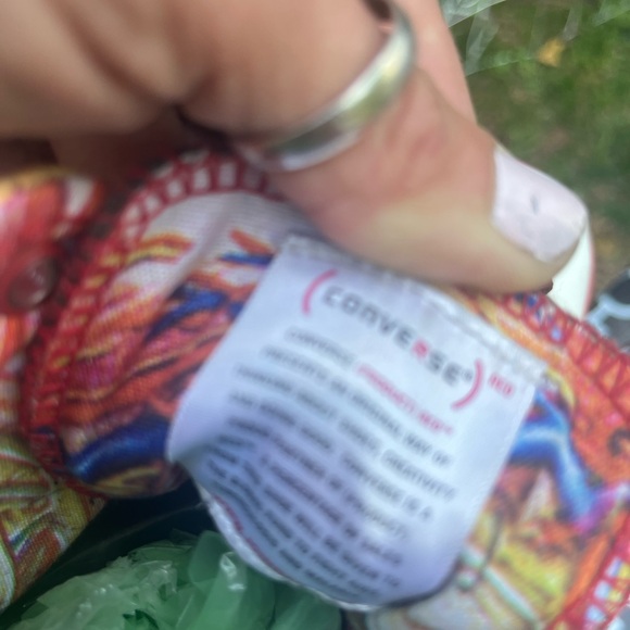 Converse Shoes | Rare Converse Red Dr Romanelli Ct Band Aid Sz 10.5 - Picture 8 of 9